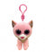 TY BEANIE BOOS CLIP FIONA CAT PINK