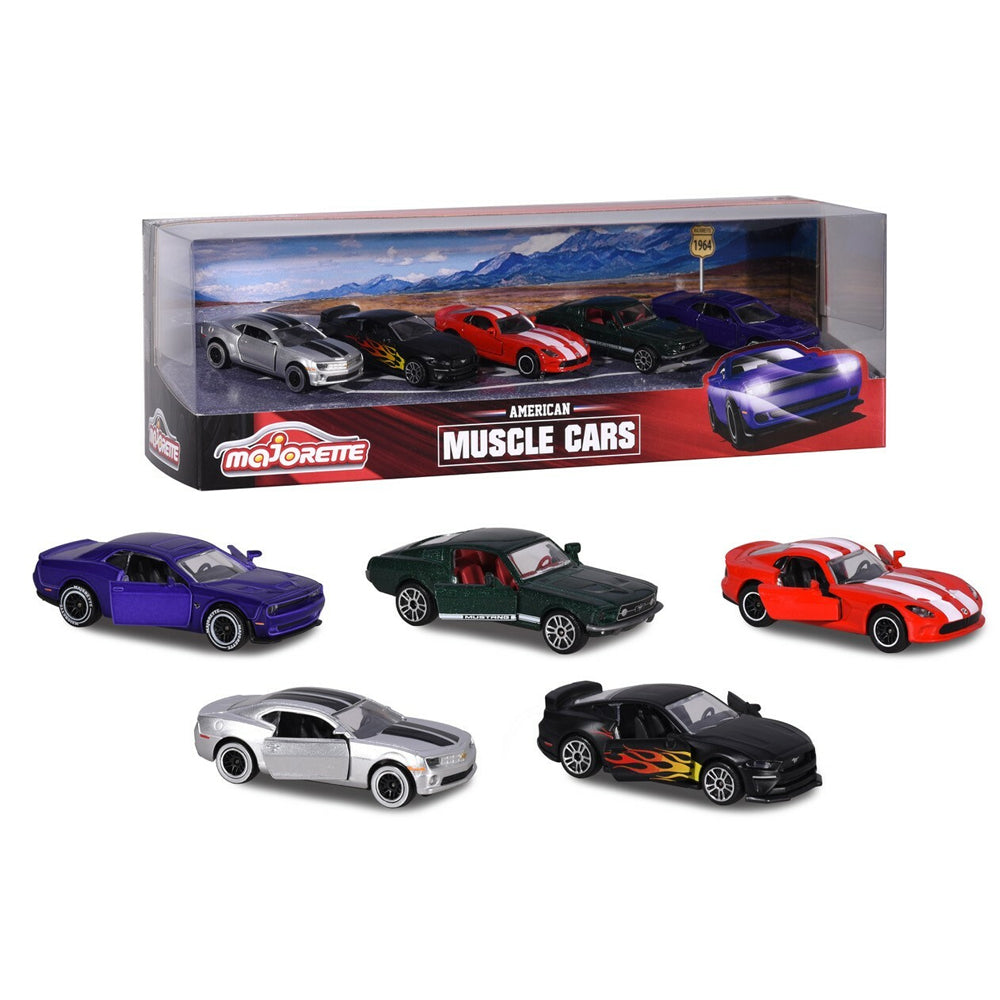 MUSCLE CARS 5PCE GIFTPACK