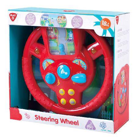 PLAYGO STEERING WHEEL BATTERY OPERATED