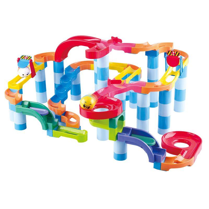 PLAYGO POWER SPIN MARBLE RUN SUPER 128PCS