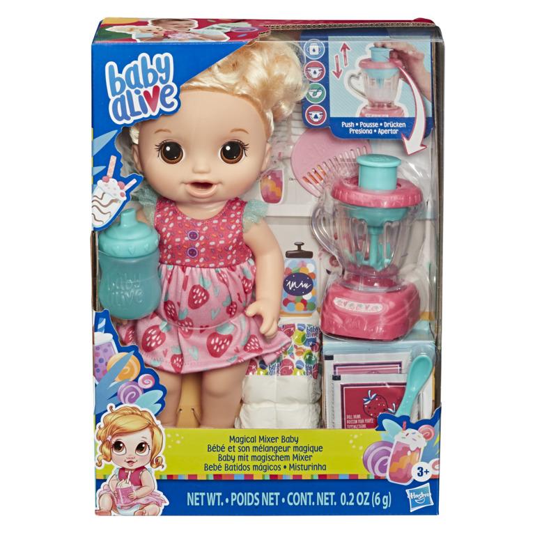 BABY ALIVE MAGICAL MIXER BABY STRAWBERRY