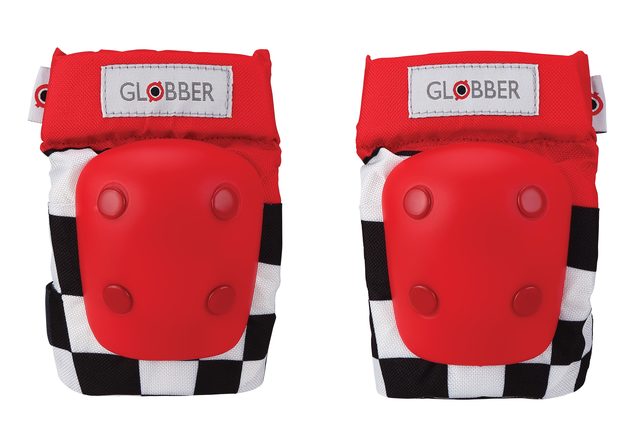 GLOBBER TODDLER PADS XXS 3-7YRS RACING RED