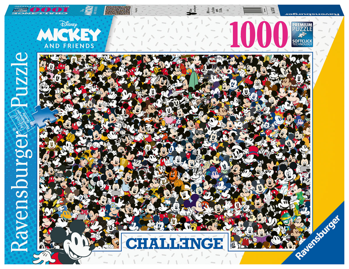 RAVENSBURGER CHALLENGE MICKEY 1000PC PUZZLE