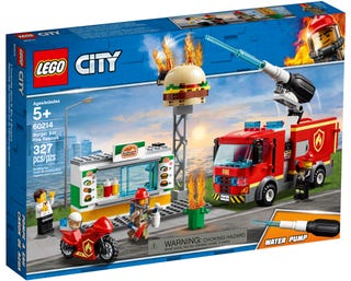 LEGO 60214 BURGER BAR FIRE RESCUE | Toyworld Frankston | Toyworld Frankston