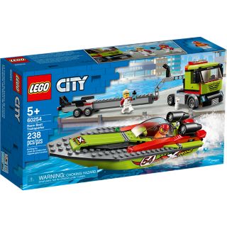 LEGO 60254 RACE BOAT TRANSPORTER | LEGO | Toyworld Frankston