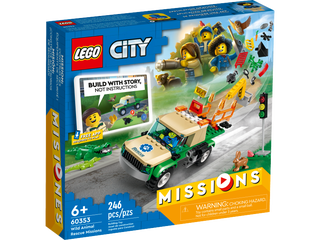 LEGO 60353 CITY - WILD ANIMAL RESCUE MISSIONS