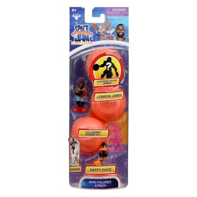 SPACE JAM : A NEW LEGACY FIGURE 4 PACK ASSORTED MINI FIGURES
