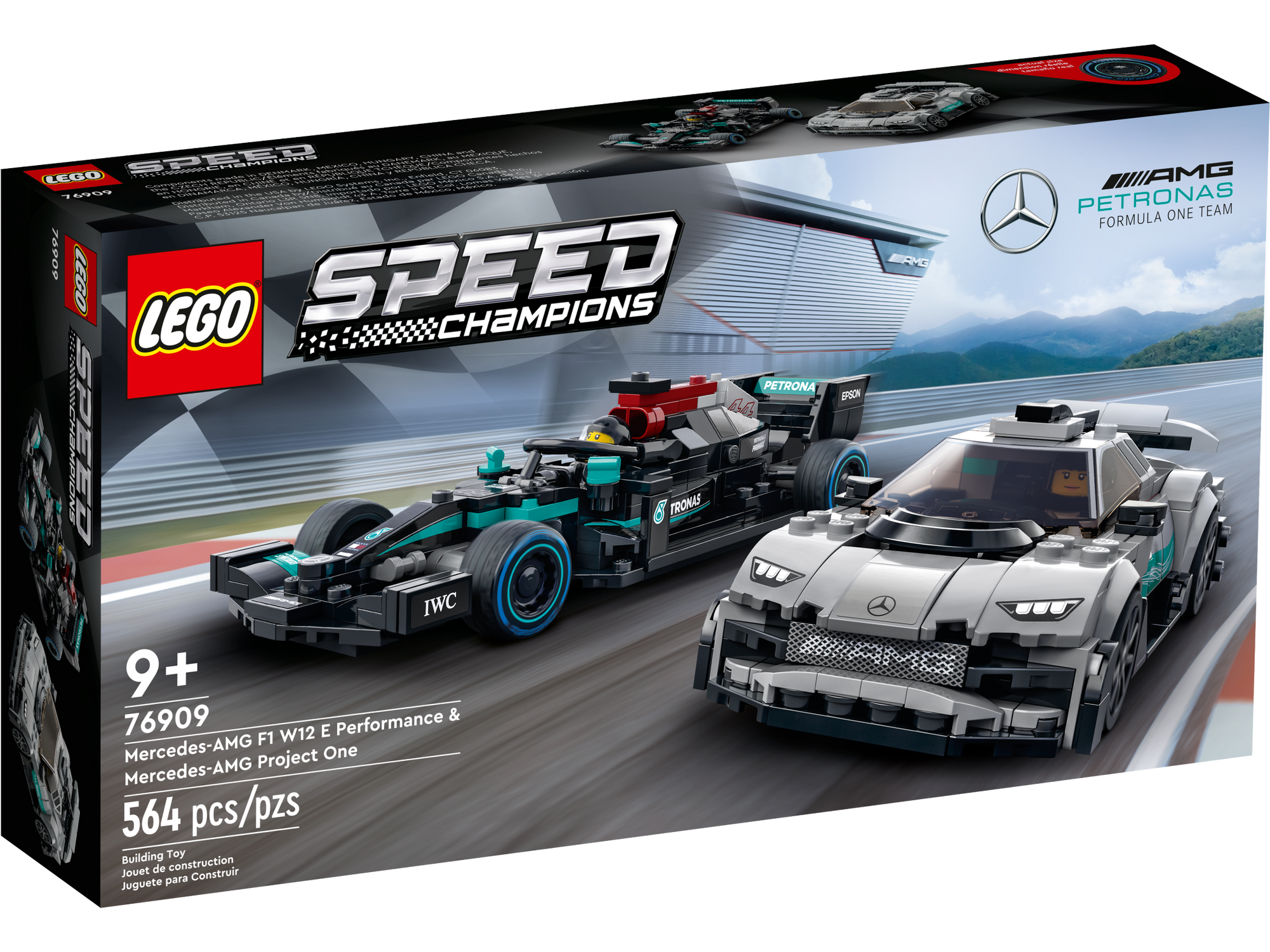 LEGO 76909 MERCEDES AMG PROJECT1- AMG F1 W12  SPEED-CHAMPIONS