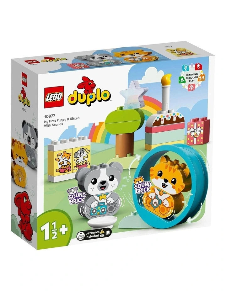 LEGO 10977 DUPLO - MY FIRST PUPPY AND KITTEN