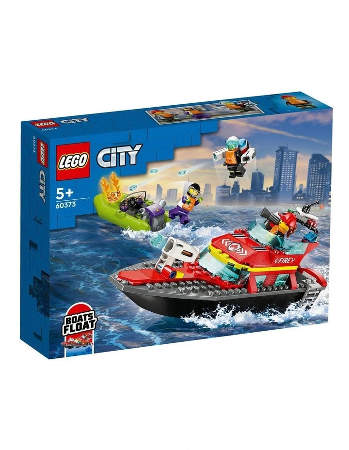 LEGO 60373 CITY - FIRE RESCUE BOAT