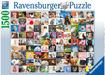 RAVENSBURGER - 99 CATS PUZZLE 1500PC | RAVENSBURGER | Toyworld Frankston