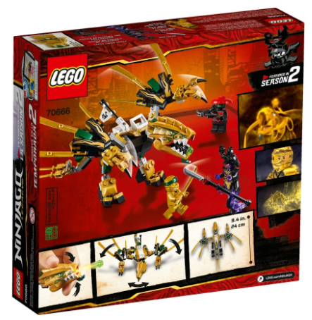 LEGO 70666 THE GOLDEN DRAGON