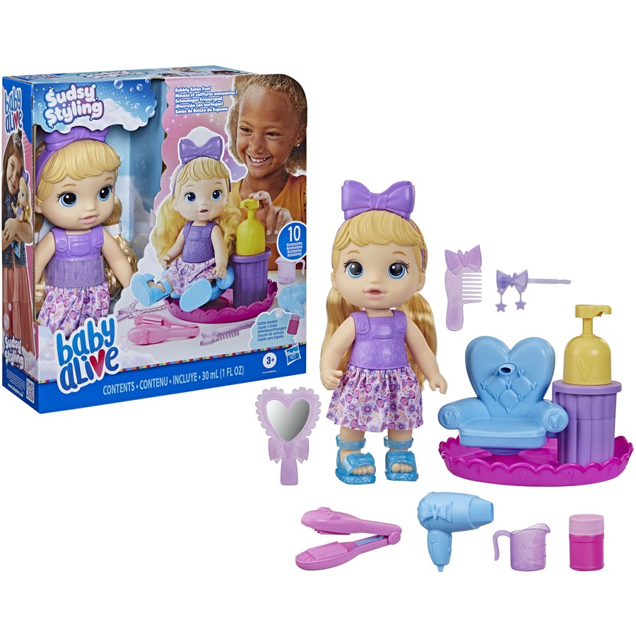 BABY ALIVE - SUDSY STYLING