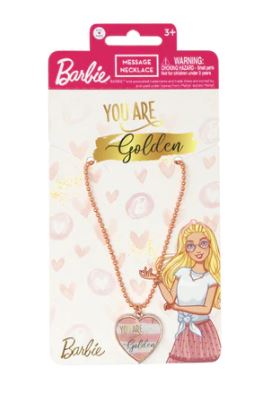 BARBIE YOU ARE GOLDEN NECKLACE