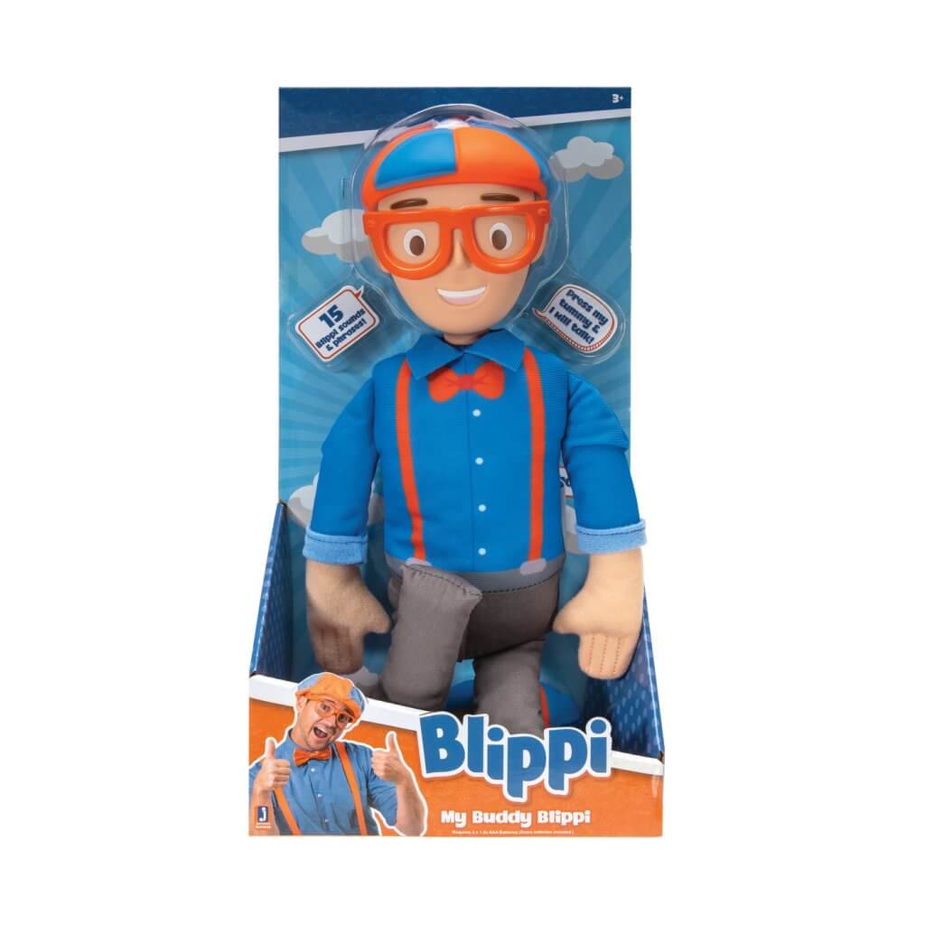 BLIPPI MY BUDDY FEATURE FIGURE | BLIPPI | Toyworld Frankston