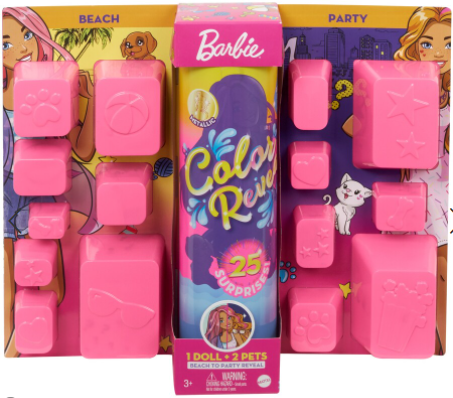 BARBIE ULTIMATE COLOR REVEAL DOLL - BEACH TO PARTY REVEAL