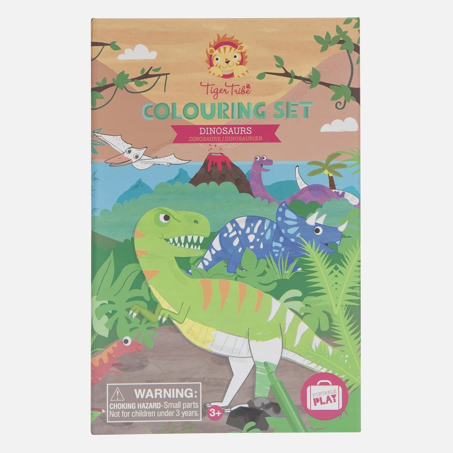 TIGER TRIBE- COLOURFUL SET - DINOSAURS
