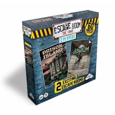 ESCAPE ROOM THE GAME 2 PLAYERS PRISON ISLAND AND ASYLUM