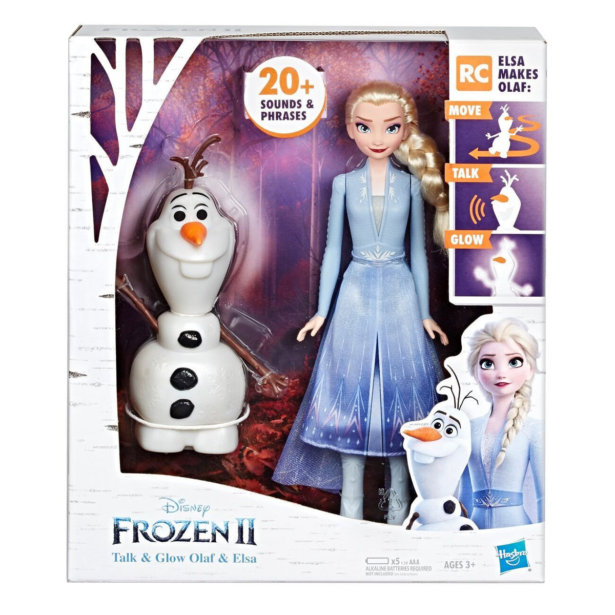 FROZEN 2 TALK AND GLOW OLAF AND ELSA