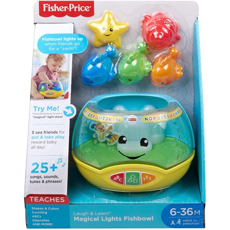 FISHER PRICE LAUGH AND LEARN FISHBOWL