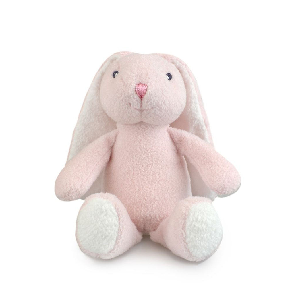 BUNNY PINK FRANKIE AND FRIENDS RATTLES 20CM SOFT TOY