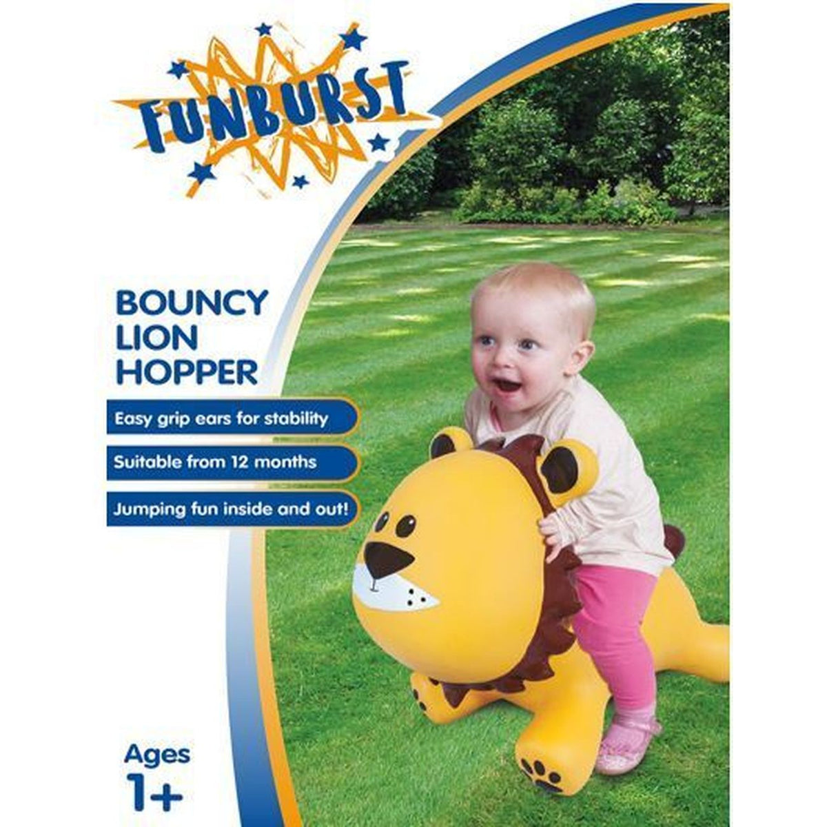 FUNBURST BOUNCY LION HOPPER - TOYWORLD EXCLUSIVE | Toyworld Frankston | Toyworld Frankston