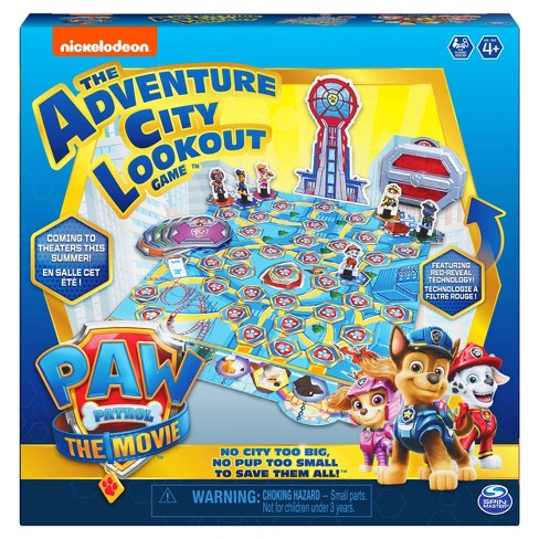 PAW PATROL - THE ADVENTURE CITY LOOKOUT BOARD GAME