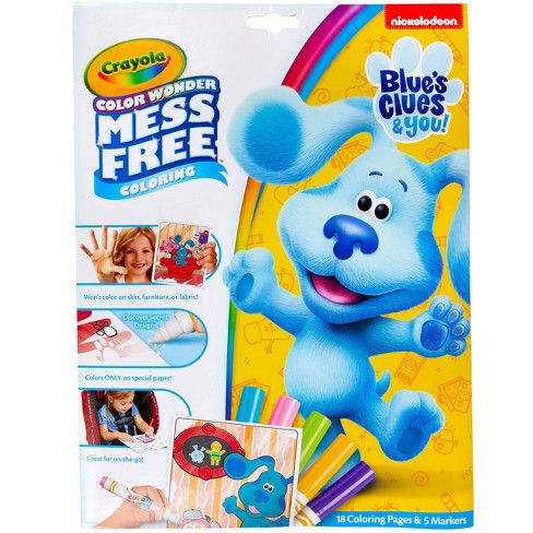 COLOUR WONDER MESS FREE BLUES CLUES AND YOU