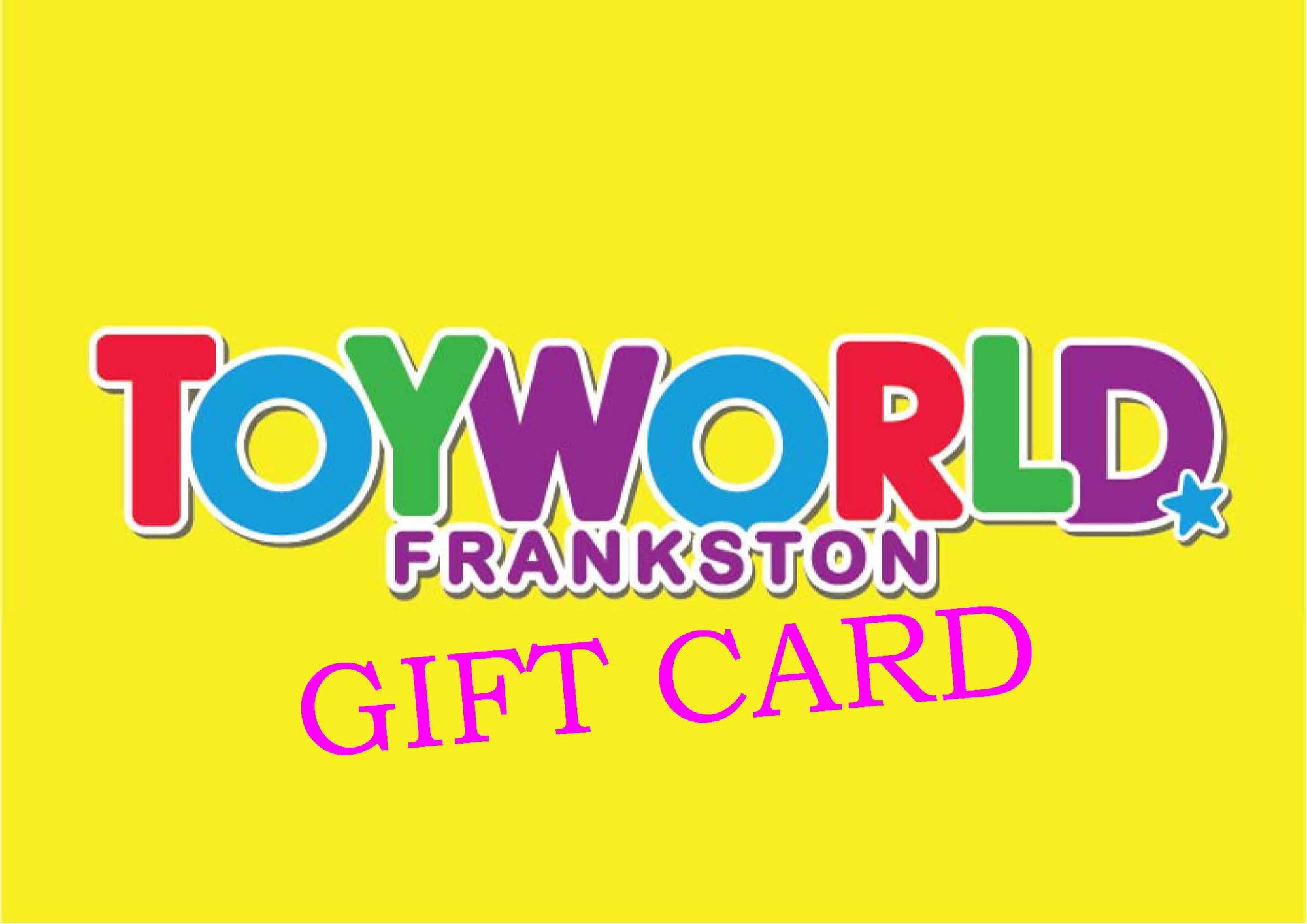 Toyworld Frankston Gift Card | Toyworld Frankston | Toyworld Frankston