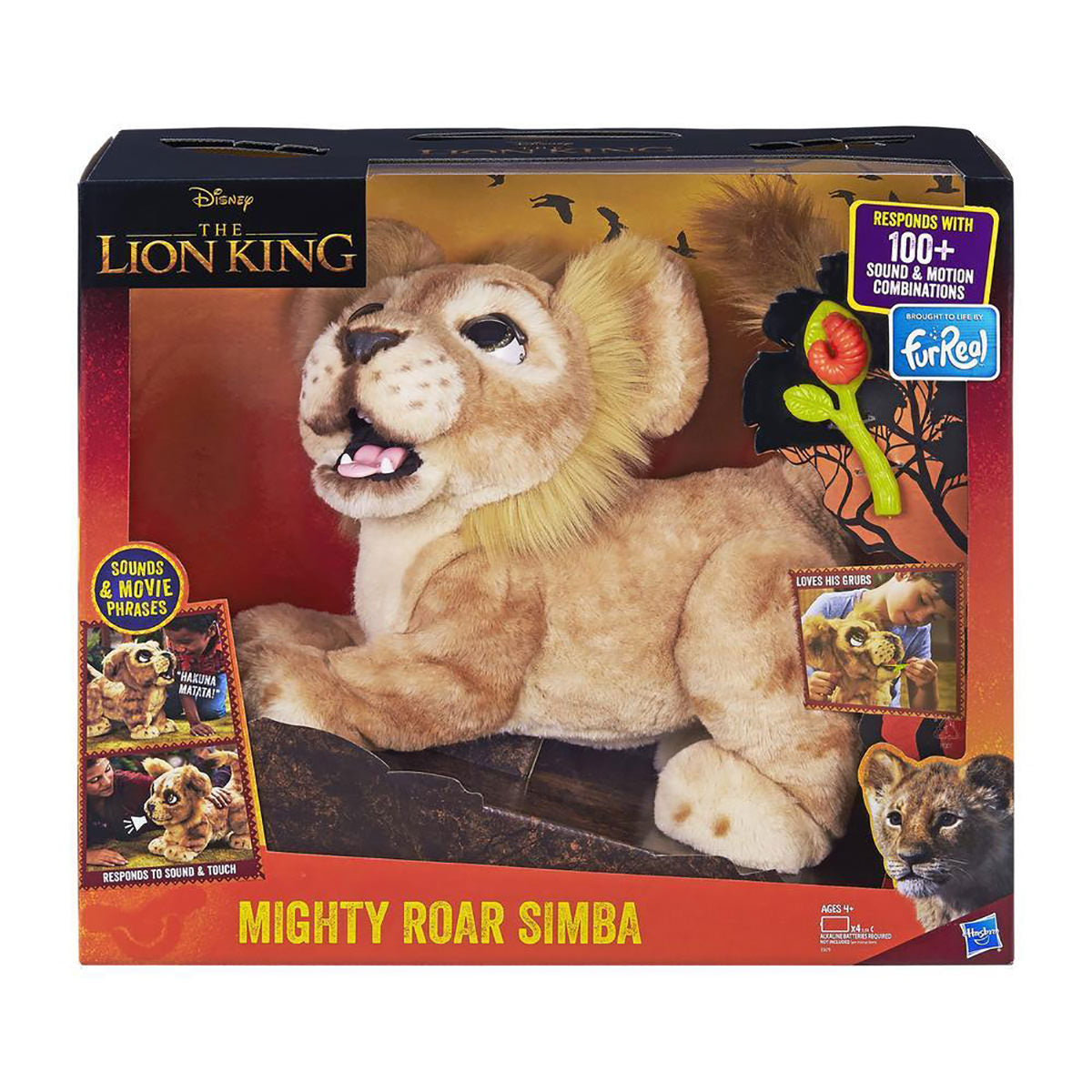 DISNEY FURREAL THE LION KING MIGHTY ROAR SIMBA