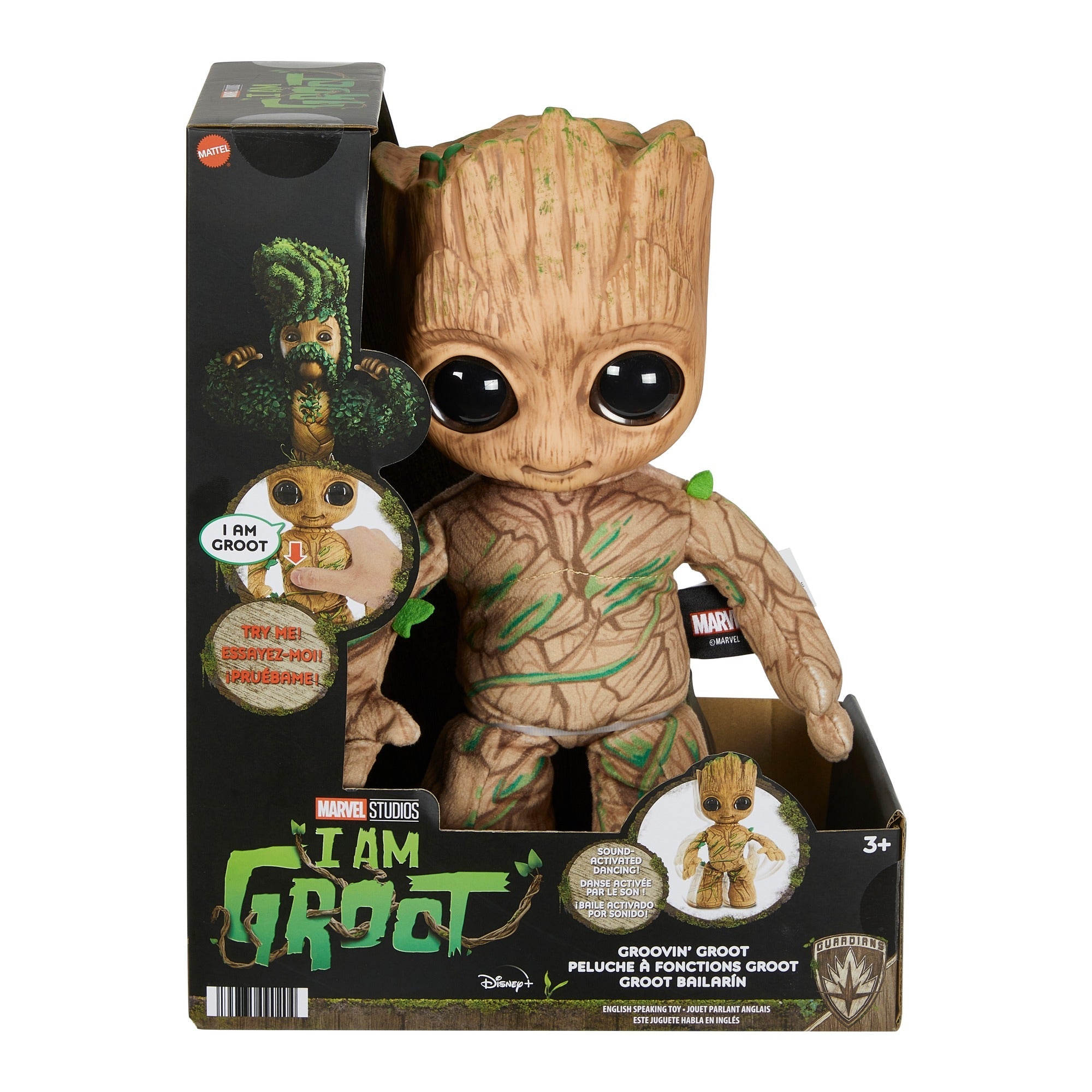MARVEL I AM GROOT FEATURE PLUSH