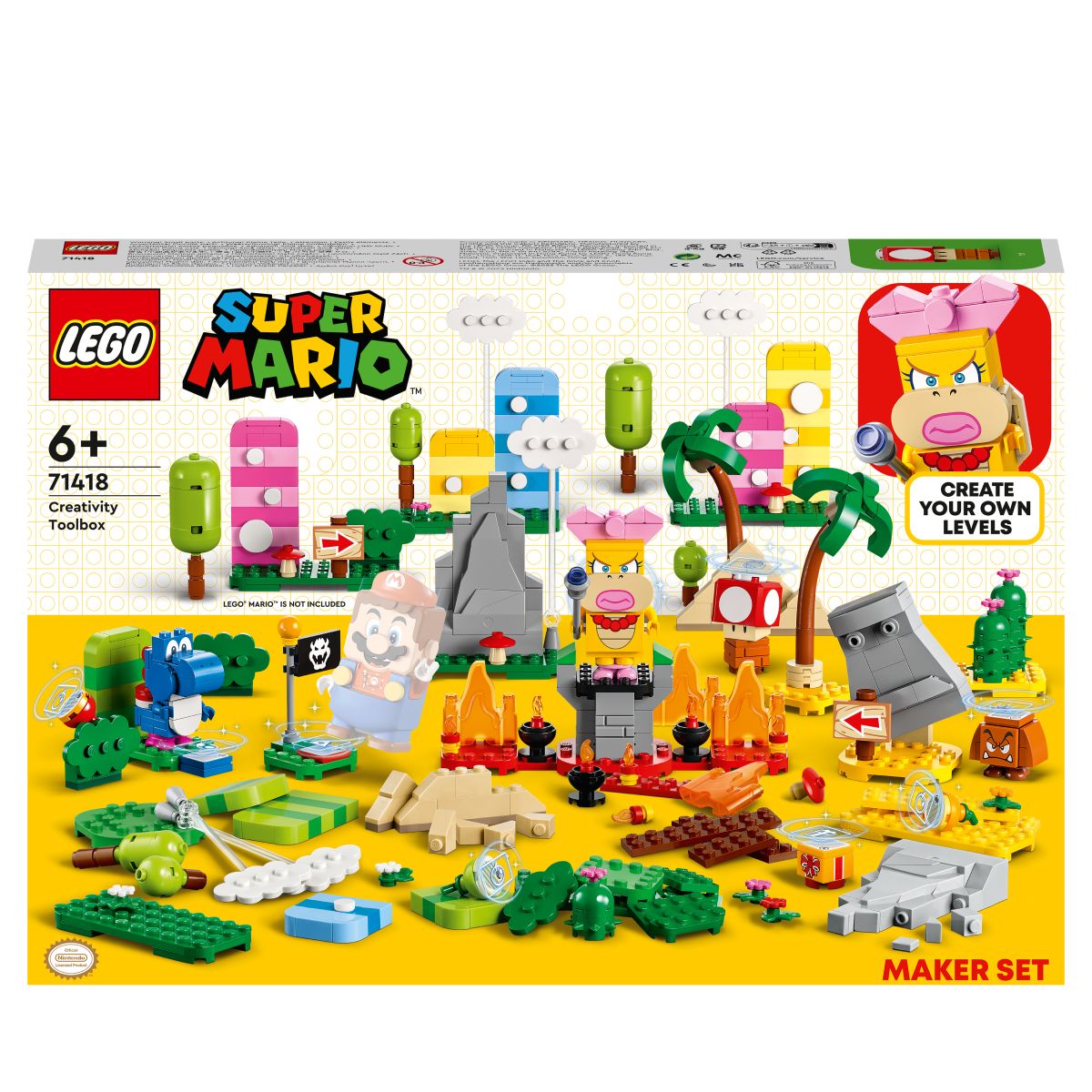 LEGO 71418 SUPER MARIO - CREATIVITY TOOLBOX MAKER SET