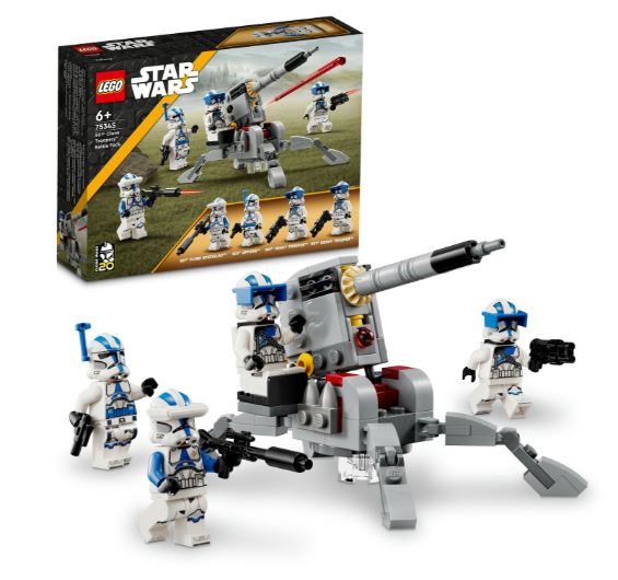 LEGO 75345 STAR WARS 501ST CLONE TROOPERS BATTLE PACK
