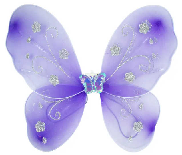 LIGHT UP BUTTERFLY WING LILAC