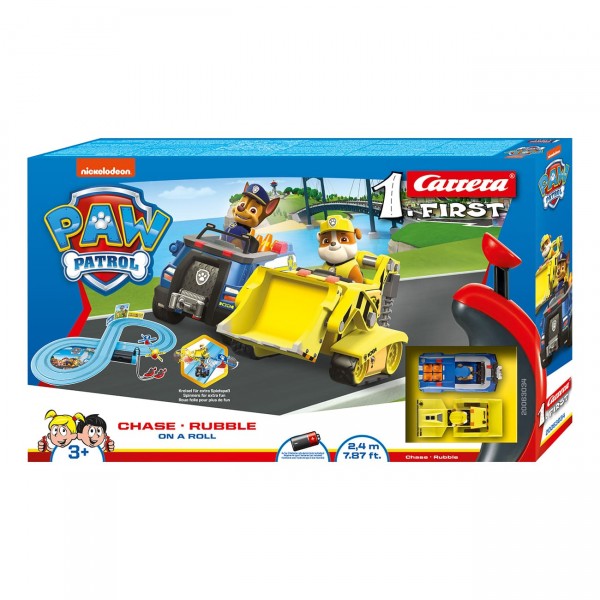 CAR FIRST BATTERY SET - PAW PATROL ON A ROLL