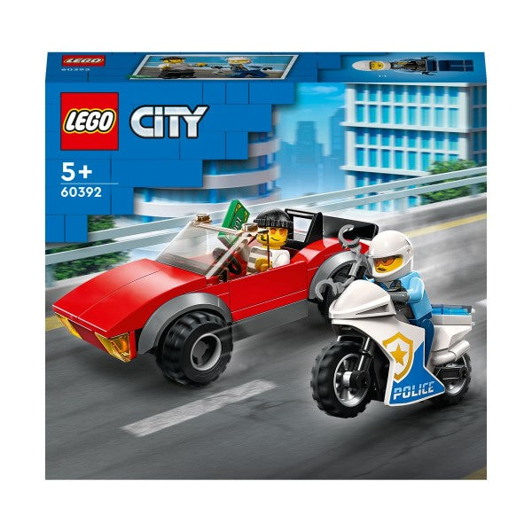LEGO 60392 CITY -  POLICE BIKE CAR CHASE