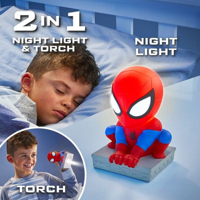 GO GLOW SPIDERMAN 2 IN 1 NIGHT AND TORCH