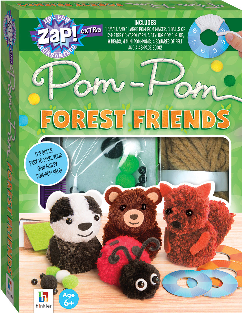 ZAP1 POM-POM FORREST FRIENDS | Toyworld Frankston | Toyworld Frankston