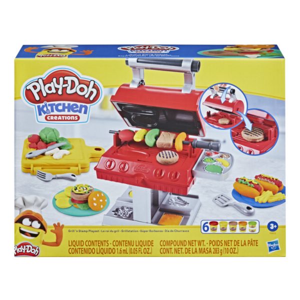 PLAY-DOH GRILL AND STAMP PLAY SET