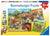 RAVENSBURGER 092376 - A DAY WITH HORSES 3X49 PIECE PUZZLE