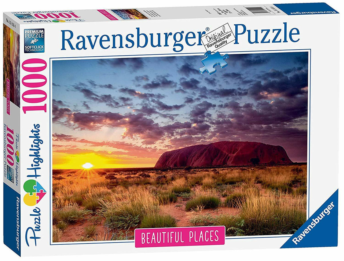RAVENSBURGER - AYERS ROCK - AUSTRALIA PUZZLE 1000PC | RAVENSBURGER | Toyworld Frankston