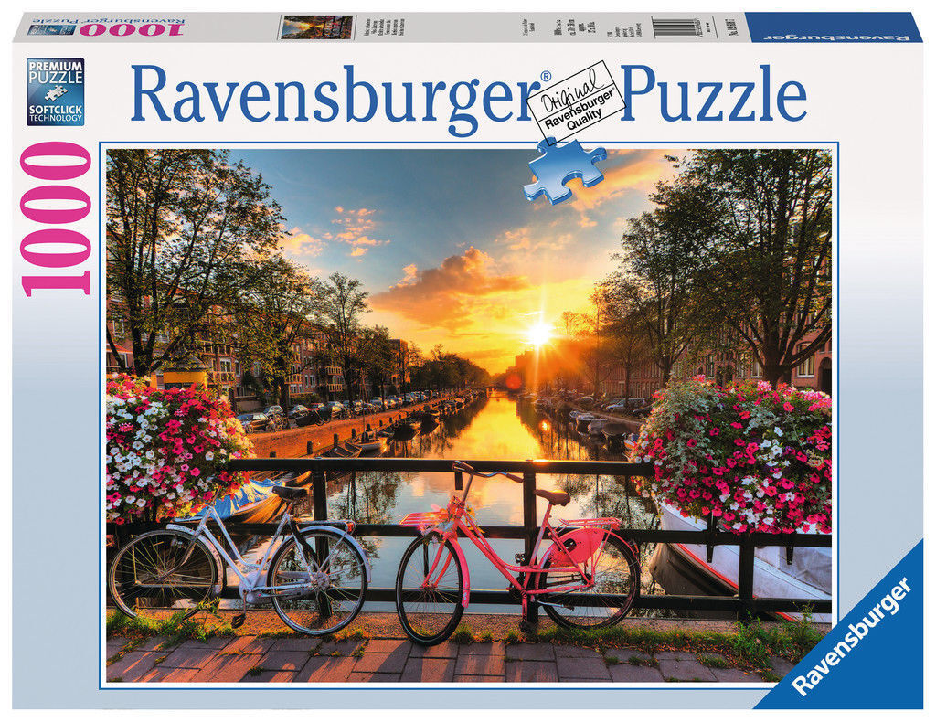 RBURG - BICYCLES IN AMSTERDAM 1000PC PUZZLE