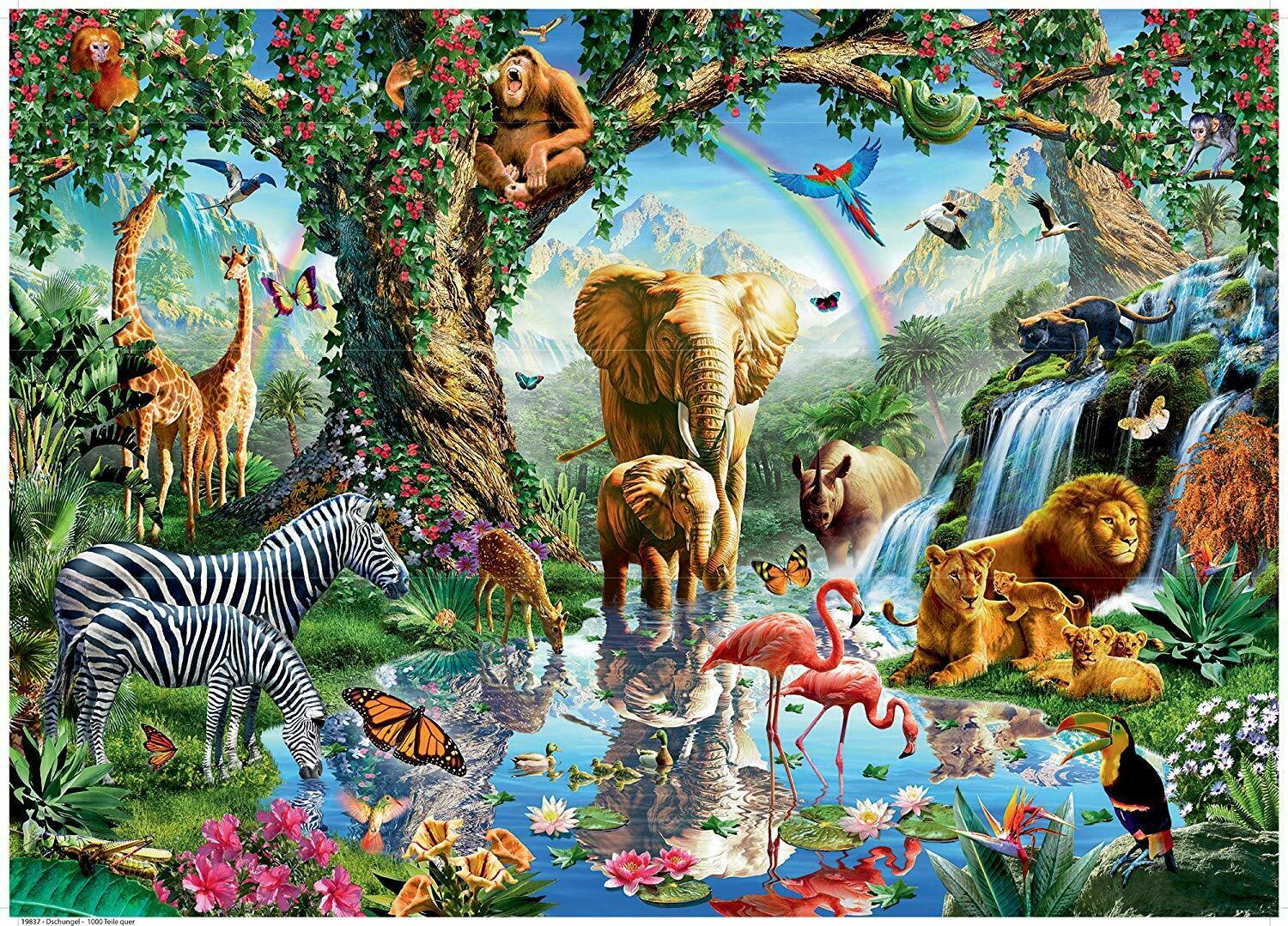RAVENSBURGER - ADVENTURES IN THE JUNGLE