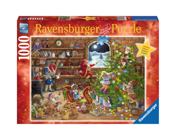 RAVENSBURGER - COUNTDOWN TO CHRISTMAS PUZZLE 1000PC
