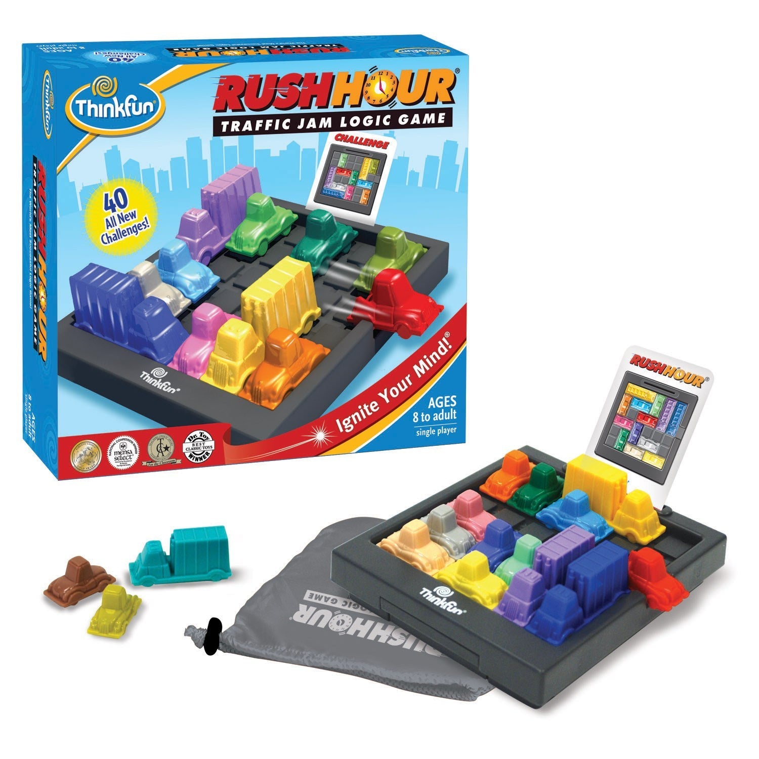 THINKFUN - RUSH HOUR GAME | THINKFUN | Toyworld Frankston