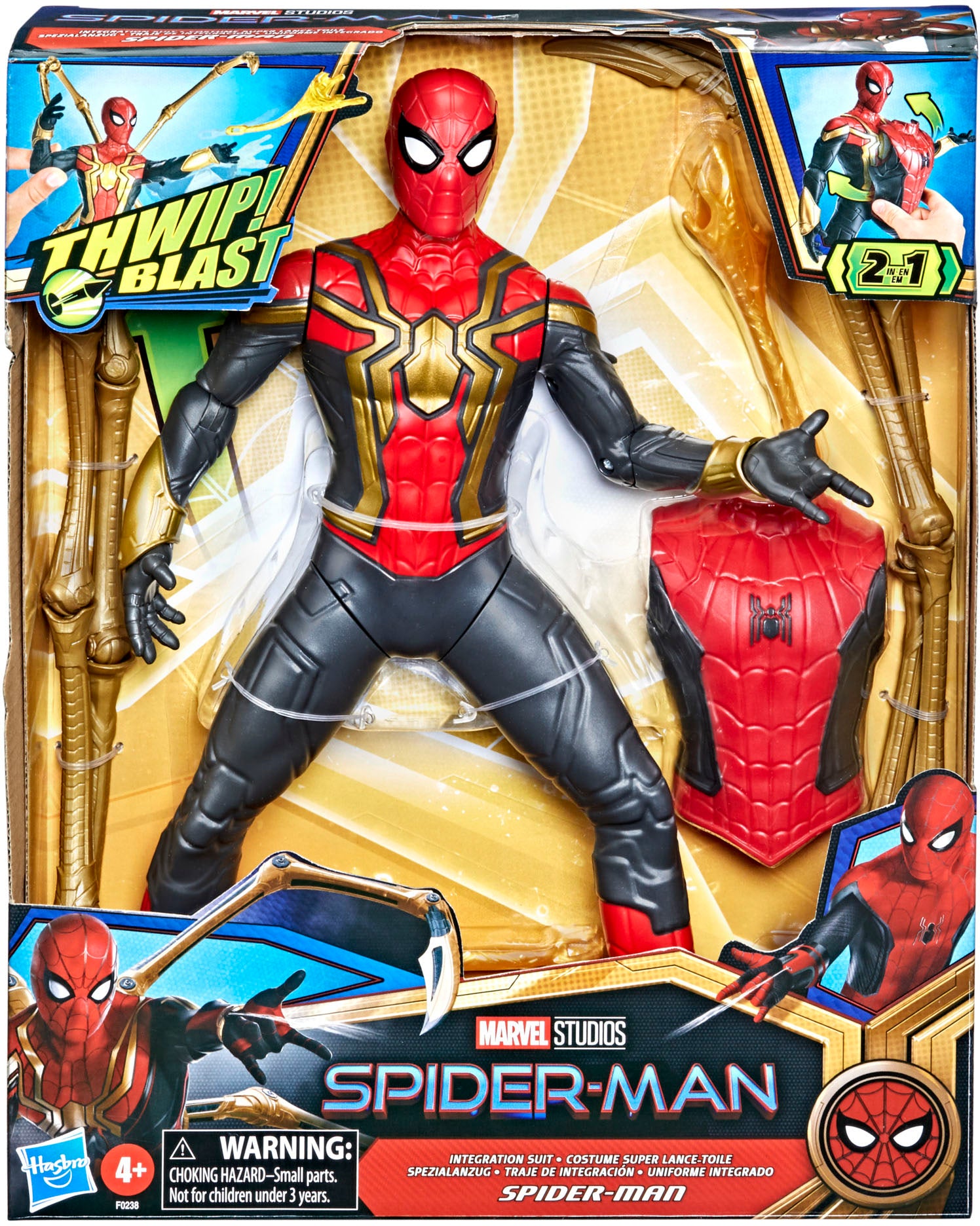 SPIDERMAN NO WAY HOME IRON SPIDER - INTEGRATED SUIT