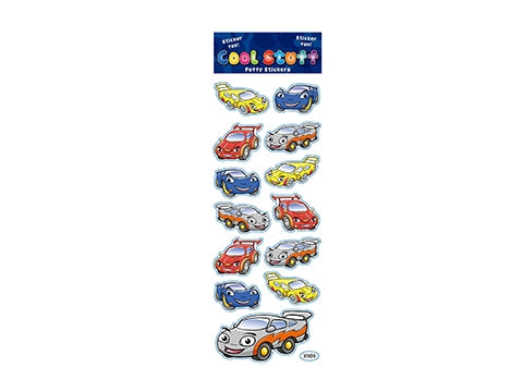 PUFFY STICKERS CARS - Toyworld Frankston