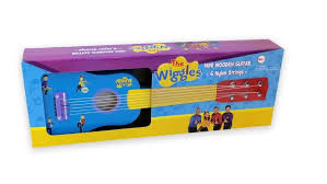 THE WIGGLES MINI WOODEN GUITAR | WIGGLES | Toyworld Frankston