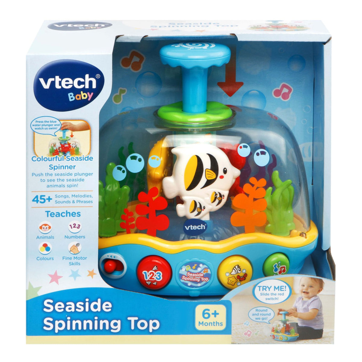 VTECH - SEASIDE SPINNING TOP | Toyworld Frankston | Toyworld Frankston