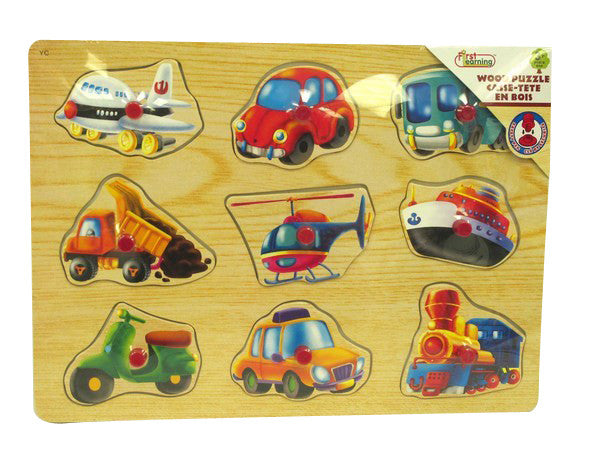 WOODEN PIN PUZZLE ASSORTMENT